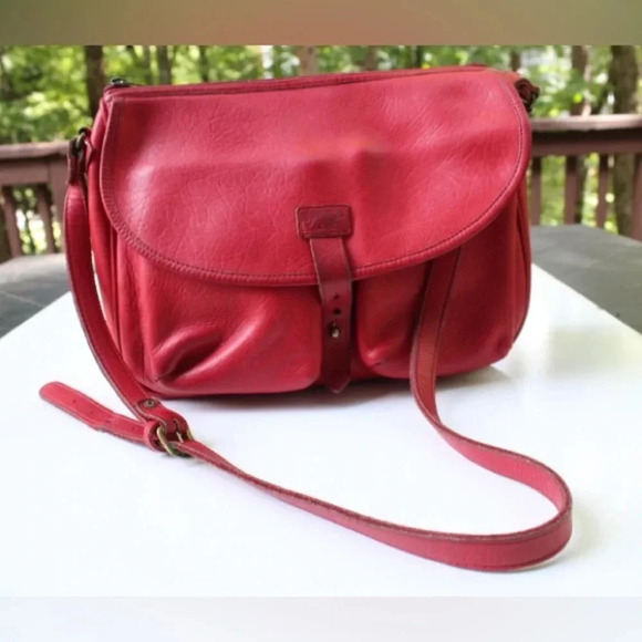 Beautiful vintage leather messenger bag - Picture 1 of 15